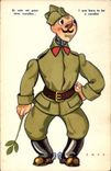 CPA Fantaisie Militaria Illustrateur Cass 
