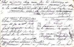 VINTAGE POSTCARD Militaria Fantasy Our artillerists the first blow Rabbit