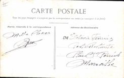 VINTAGE POSTCARD Fantaisie Militaria Periods of instruction the reservists are teams
