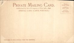 VINTAGE POSTCARD Indiens has Moki tennis shoe weaver