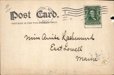 VINTAGE POSTCARD Indian Me and My in Oregon