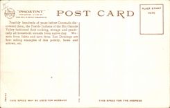 VINTAGE POSTCARD Indian Indian building and Santa Fe station The Alvarado Albuquerque Nm