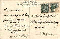 VINTAGE POSTCARD Indian Santos Indio