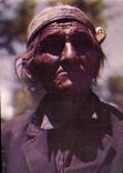 VINTAGE POSTCARD Indian Old Navajo sheepherder