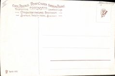 VINTAGE POSTCARD bulldozers Bulls