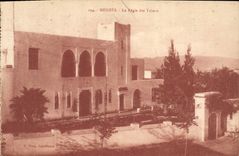 VINTAGE POSTCARD Meknes the control of the tobaccos