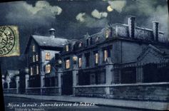 VINTAGE POSTCARD Dijon tobacco factory