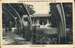 CPA Paris Exposition coloniale internationale 1931 Pavillon des tabacs 