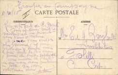 VINTAGE POSTCARD House forestiere of Benameix