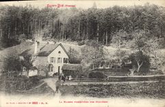 VINTAGE POSTCARD Holy Die the house forestiere of the molieres