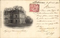 VINTAGE POSTCARD Nogent on Vernisson School forestiere of the Bars