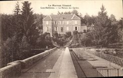 CPA Morvan Les Settons La maison des gardes