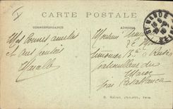 VINTAGE POSTCARD Wood of Vincennes the house forestiere