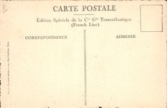 CPA Bateau Paquebot SS France Havre New York 