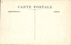 VINTAGE POSTCARD Boat Steamer France by heavy sea in the Gulf of Lions