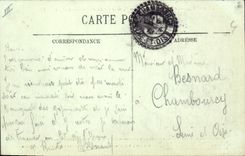 VINTAGE POSTCARD Boat Steamer Le Havre France of the Transatlantic General Co