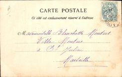 CPA Fantaisie Illustrateur Fleurs Le Loutre 