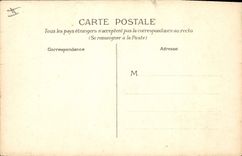 CPA Militaria Escouade Halte 