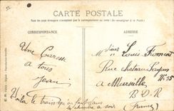 CPA Militaria Le train de 10h3