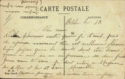 VINTAGE POSTCARD Militaria Theroie