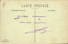 VINTAGE POSTCARD Militaria Call of the evening