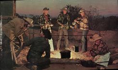 CPA Cowboy Cattle round up 