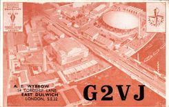 VINTAGE POSTCARD G2VJ Ae Wybrow Lorship Lane East Dulwich London Telegraphs