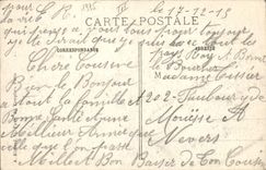 VINTAGE POSTCARD Sappers Telephone operators posing a line between Ablain and Souchez