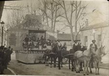 CARTE PHOTO Aix en Provence Carnaval Tabac 