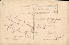 CARTE PHOTO Aix en Provence Carnaval Tabac