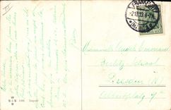 VINTAGE POSTCARD Folklore Dances lifting