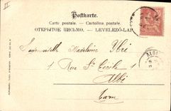 VINTAGE POSTCARD Femme Dances