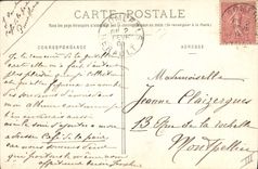 VINTAGE POSTCARD Dancers of Marigny