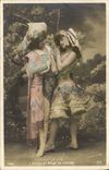 VINTAGE POSTCARD Fantasy Woman Matchiche