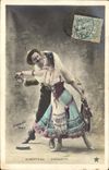 VINTAGE POSTCARD Fantasy Woman Alberthal Cavaletti