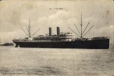 CPA Bateau Paquebot le Haiti 
