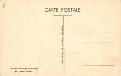 CPA Bateau Service marine nationale SS Henri Estier