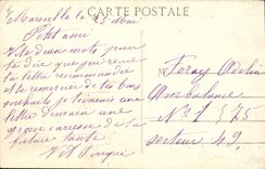 VINTAGE POSTCARD Boat Steamer of the Co Imerethie Package