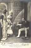 VINTAGE POSTCARD Fantaisie Napoleon 1st close friend the empress Marie Louise accompanies the king by Rome