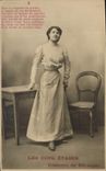 VINTAGE POSTCARD Fantasy Woman the five stages Song of Beranger