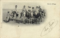 CPA Ane Mule Berck Plage