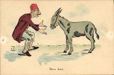 CPA Ane Mule Deux amis 