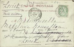 VINTAGE POSTCARD Ass Peasant Mule