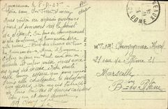 VINTAGE POSTCARD Child the small chevrier of the Cevennes School buisonniere