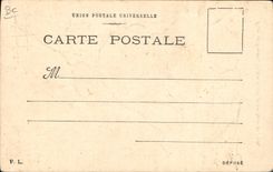 VINTAGE POSTCARD Fantasy Illustrator Giant Natur