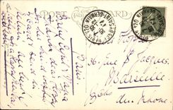 VINTAGE POSTCARD Fantasy Illustrator Children Making Friends