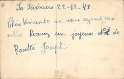 CPA Fantaisie Illustrateur Enfants Veillee de Noel Chien 