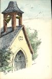 CPA Fantaisie Illustrateur Clocher