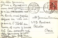 CPA Militaria En bordee