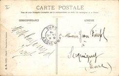 CPA Militaria Partie de balais 